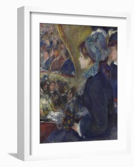 At the Theatre (La Première Sorti), 1876-1877-Pierre-Auguste Renoir-Framed Giclee Print