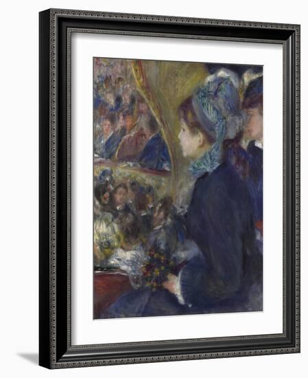 At the Theatre (La Première Sorti), 1876-1877-Pierre-Auguste Renoir-Framed Giclee Print