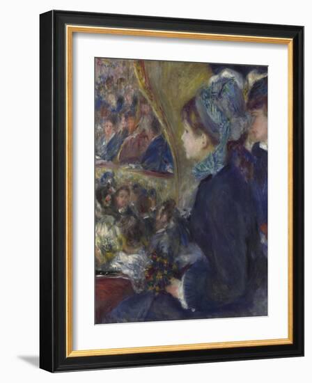 At the Theatre (La Première Sorti), 1876-1877-Pierre-Auguste Renoir-Framed Giclee Print