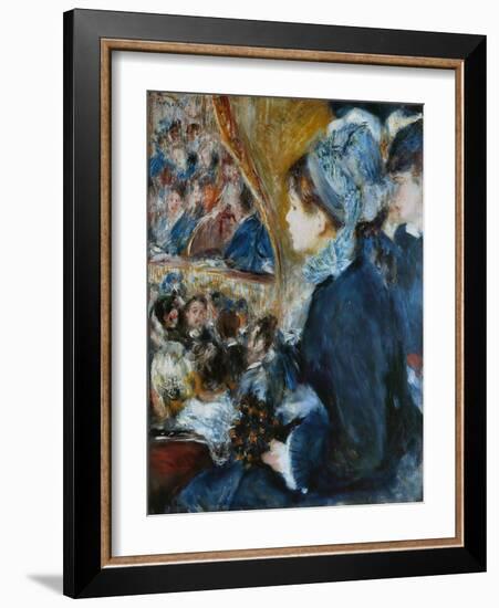 At the Theatre (La Premiere Sortie), 1876-7-Pierre-Auguste Renoir-Framed Giclee Print