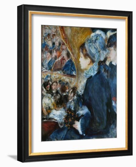 At the Theatre (La Premiere Sortie), 1876-7-Pierre-Auguste Renoir-Framed Giclee Print