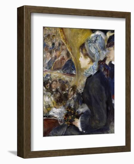 At the Theatre (The First Outing), 1876-Pierre-Auguste Renoir-Framed Art Print