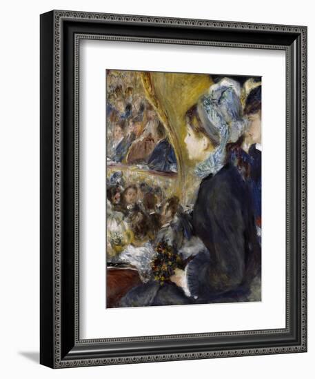 At the Theatre (The First Outing), 1876-Pierre-Auguste Renoir-Framed Art Print