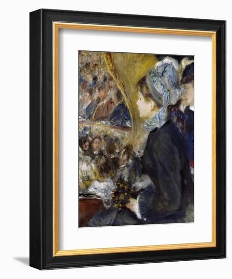 At the Theatre (The First Outing), 1876-Pierre-Auguste Renoir-Framed Art Print