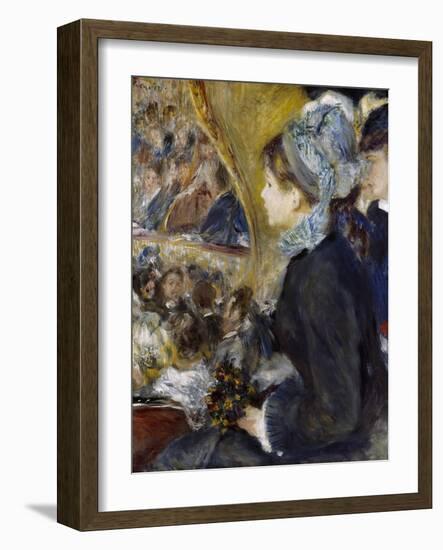 At the Theatre (The First Outing), 1876-Pierre-Auguste Renoir-Framed Art Print