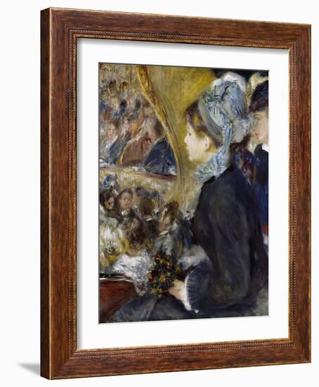 At the Theatre (The First Outing), 1876-Pierre-Auguste Renoir-Framed Art Print