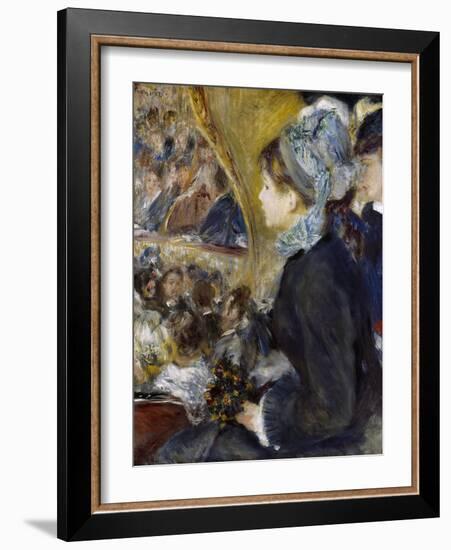 At the Theatre (The First Outing), 1876-Pierre-Auguste Renoir-Framed Art Print