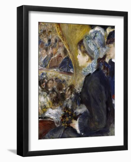 At the Theatre (The First Outing), 1876-Pierre-Auguste Renoir-Framed Art Print