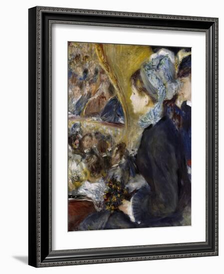 At the Theatre (The First Outing), 1876-Pierre-Auguste Renoir-Framed Art Print