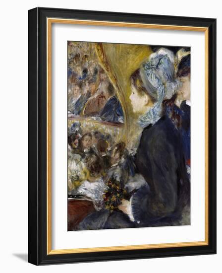 At the Theatre (The First Outing), 1876-Pierre-Auguste Renoir-Framed Art Print