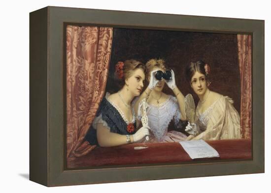 At the Theatre-James Hayllar-Framed Premier Image Canvas