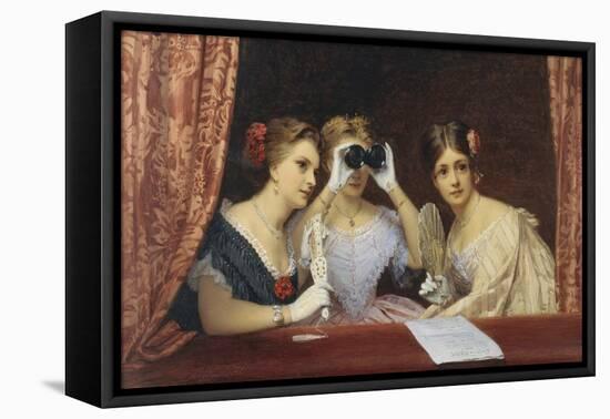 At the Theatre-James Hayllar-Framed Premier Image Canvas