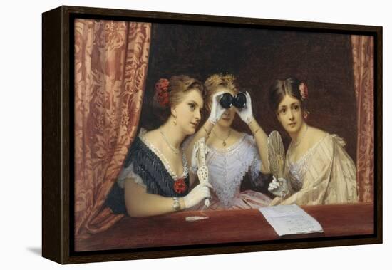 At the Theatre-James Hayllar-Framed Premier Image Canvas