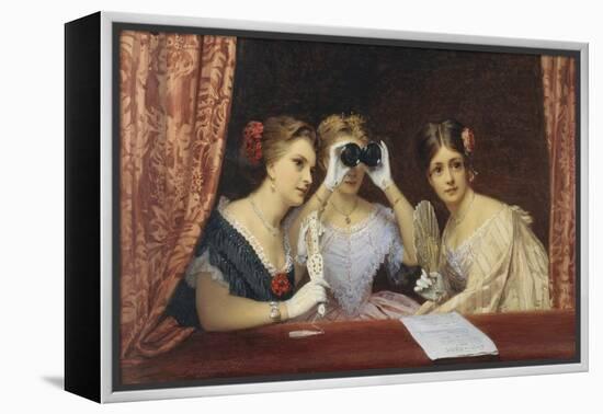 At the Theatre-James Hayllar-Framed Premier Image Canvas