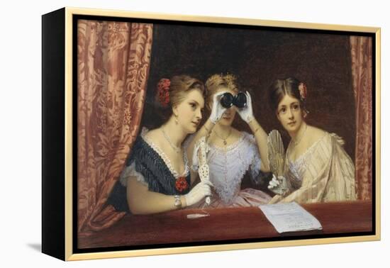 At the Theatre-James Hayllar-Framed Premier Image Canvas