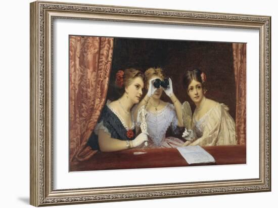At the Theatre-James Hayllar-Framed Giclee Print