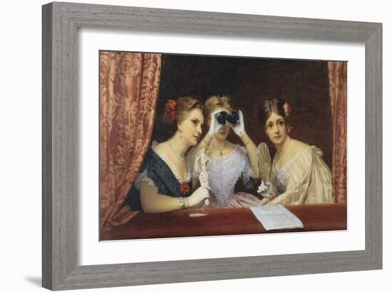 At the Theatre-James Hayllar-Framed Giclee Print