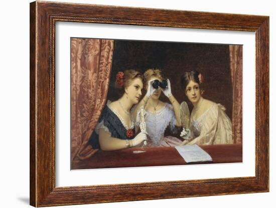 At the Theatre-James Hayllar-Framed Giclee Print