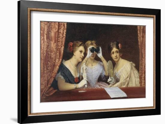 At the Theatre-James Hayllar-Framed Giclee Print