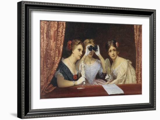 At the Theatre-James Hayllar-Framed Giclee Print