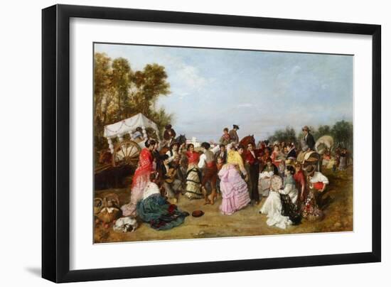 At the Torrijos Pilgrimage-Manuel Cabral Aguado-Bejarano-Framed Giclee Print