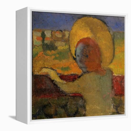 At the Train Window-Maurice Denis-Framed Premier Image Canvas