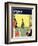 "At the Vets" Saturday Evening Post Cover, March 29,1952-Norman Rockwell-Framed Giclee Print