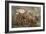 At the Village Pump-Charles James Adams-Framed Giclee Print