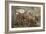 At the Village Pump-Charles James Adams-Framed Premium Giclee Print