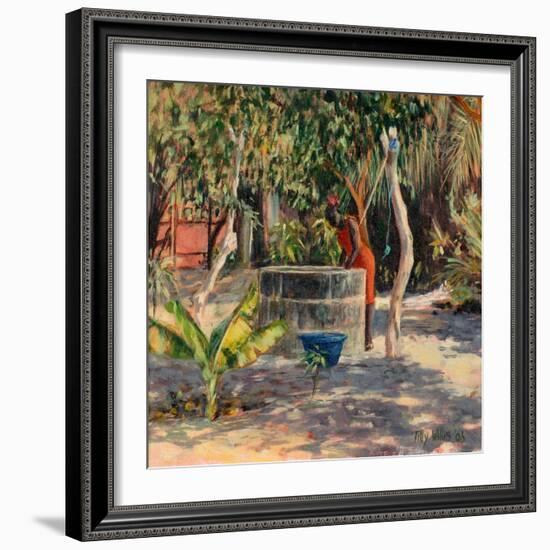 At the Well, 2006-Tilly Willis-Framed Premium Giclee Print
