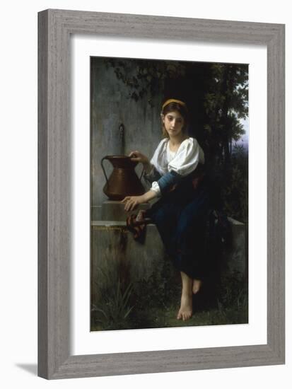 At the Well-Elizabeth Bouguereau-Framed Giclee Print