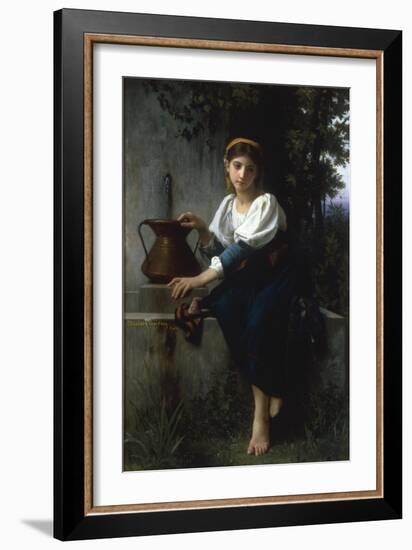 At the Well-Elizabeth Bouguereau-Framed Giclee Print