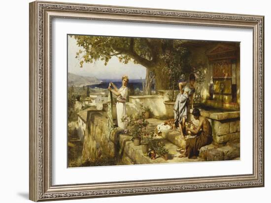 At the Well-Henryk Siemiradzki-Framed Giclee Print