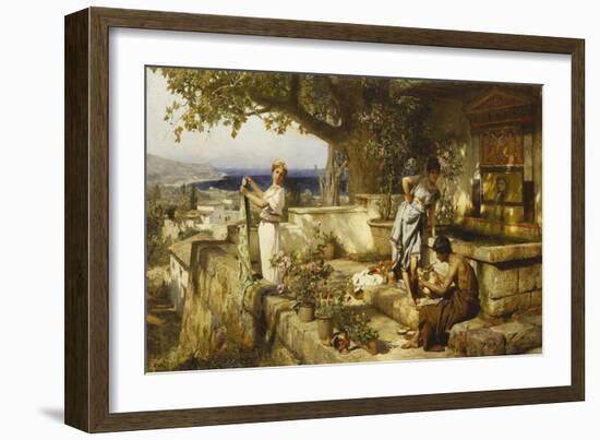 At the Well-Henryk Siemiradzki-Framed Giclee Print