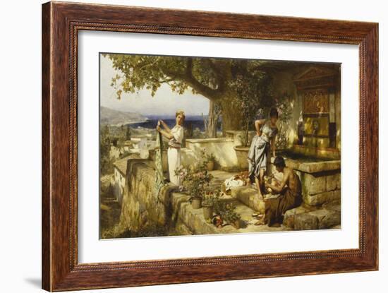 At the Well-Henryk Siemiradzki-Framed Giclee Print