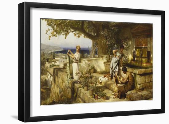 At the Well-Henryk Siemiradzki-Framed Giclee Print