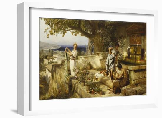 At the Well-Henryk Siemiradzki-Framed Giclee Print