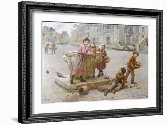 At the Well-Antonio Paoletti-Framed Giclee Print