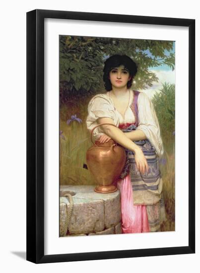 At the Well-Charles Edward Perugini-Framed Giclee Print