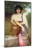 At the Well-Charles Edward Perugini-Mounted Giclee Print