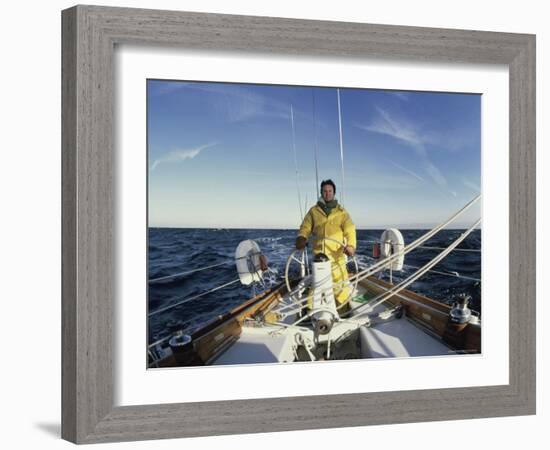 At the Wheel-null-Framed Photographic Print