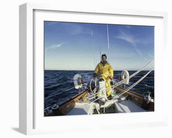 At the Wheel-null-Framed Photographic Print