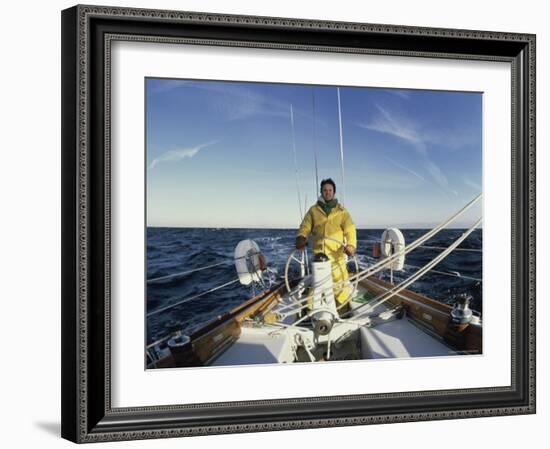 At the Wheel-null-Framed Photographic Print