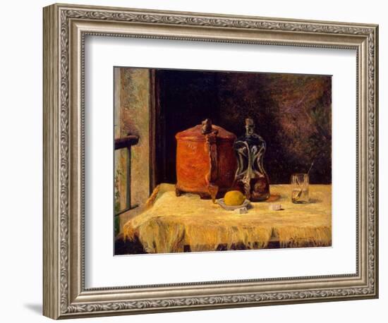 At the Window, 1882-Paul Gauguin-Framed Giclee Print