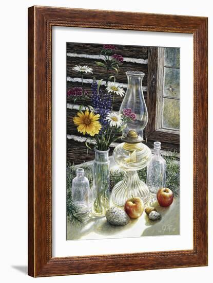 At the Window-Jeff Tift-Framed Giclee Print