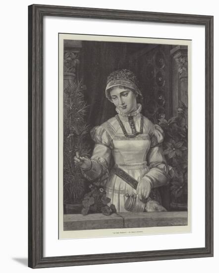 At the Window-null-Framed Giclee Print