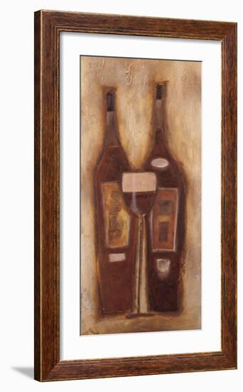 At the Wine Bar II-Sydney Clarke-Framed Giclee Print