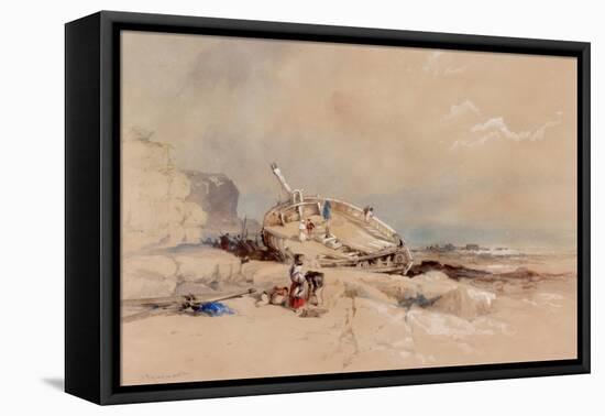 At Tynemouth-Thomas Miles Richardson-Framed Premier Image Canvas