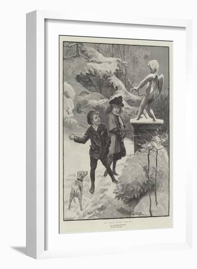 At War with Cupid-William Henry Charles Groome-Framed Giclee Print