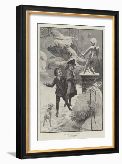 At War with Cupid-William Henry Charles Groome-Framed Giclee Print